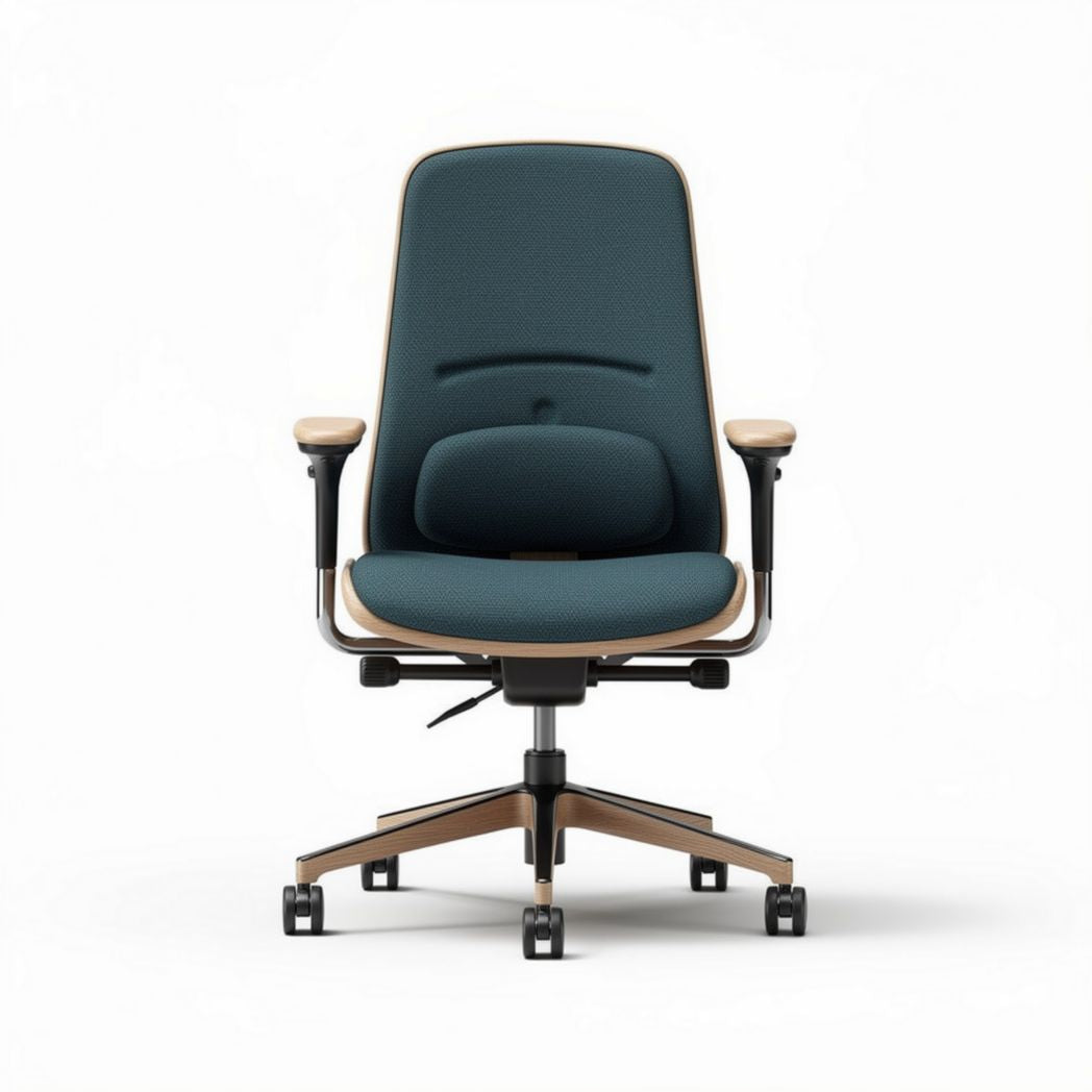 Ergonomic office chair with breathable mesh fabric and adjustable height 60 x 60 x 120cm